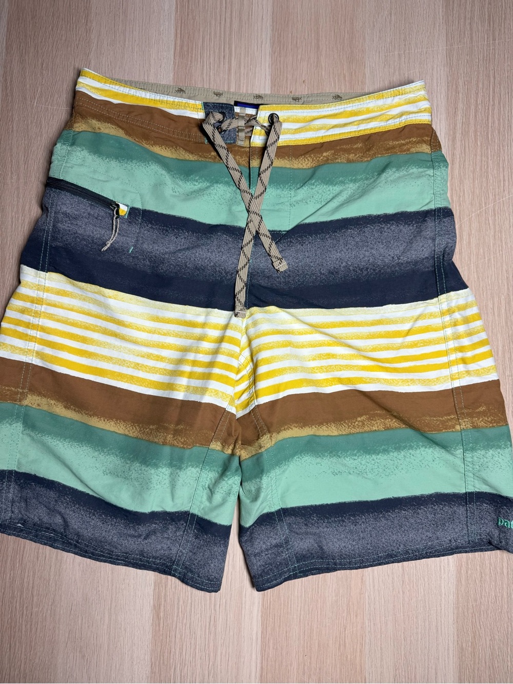 Patagonia Men's Striped Board Shorts - Fitz Stripe s 29